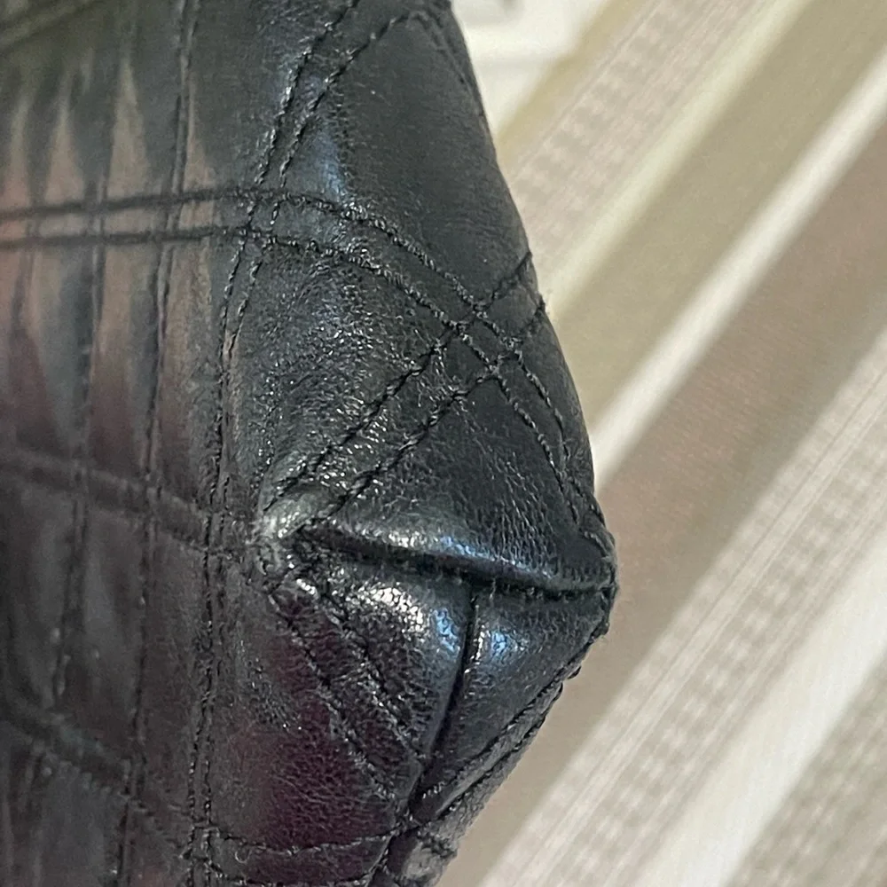 MARC BY MARC JACOBS Black Quilted Leather Flap Crossbody Bag